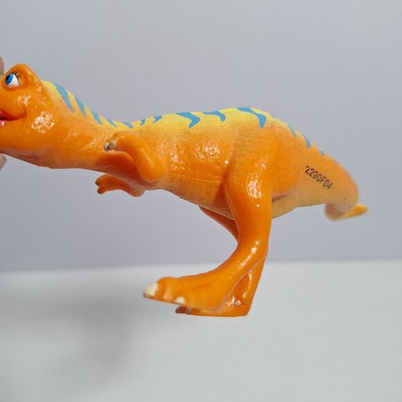 Dinosaur Train 116 Dolores T Rex Orange Blue Stripes 6" Learning Curve - Picture 6 of 16